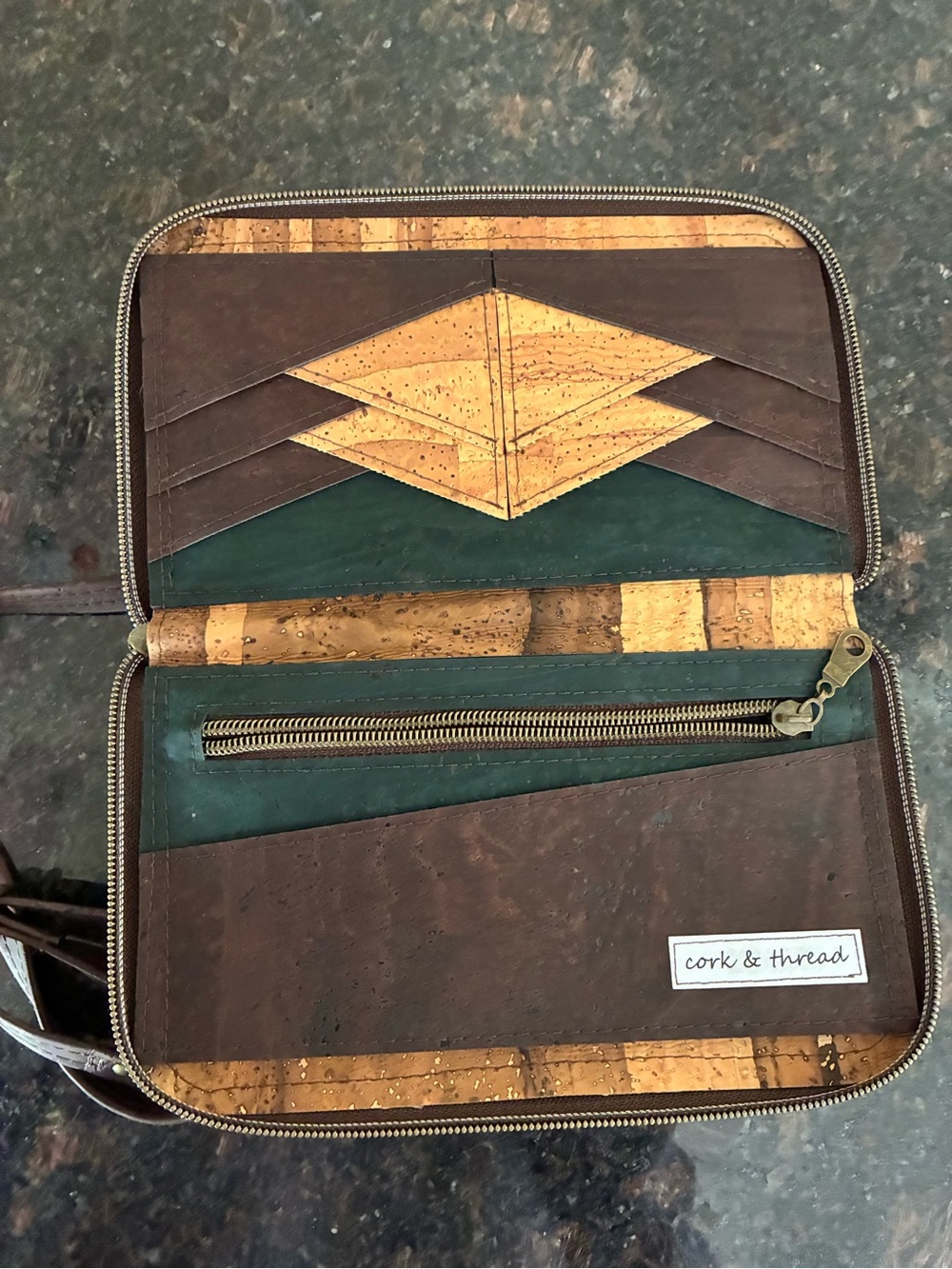 One-of-a-kind Cork Wallet on Chain